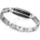 Bracelet Montblanc en acier fin avec revêtement PVD