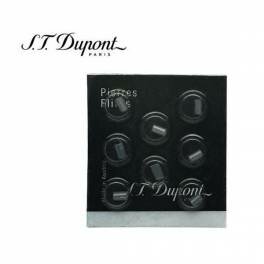 ST Dupont pierres &agrave; briquet noires