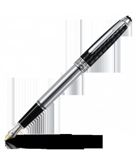 Stylo plume Meisterstück Solitaire Carbone & Acier Stylo plume Meisterstück Solitaire Carbone & Acier