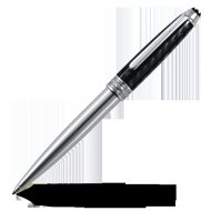 Stylo bille Montblanc Meisterst&uuml;ck Carbone & Acier 