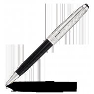 Stylo bille Montblanc Meisterst&uuml;ck Dou&eacute; Silver Barley