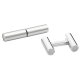 Boutons de Manchette Montblanc en acier fin - Star Stick 