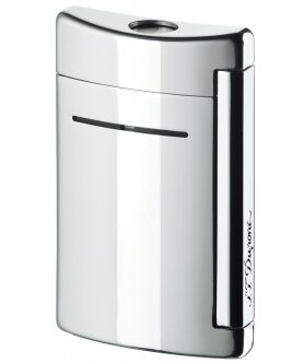 Briquet ST Dupont MiniJet Gris chrome Briquet ST Dupont MiniJet Gris chrome