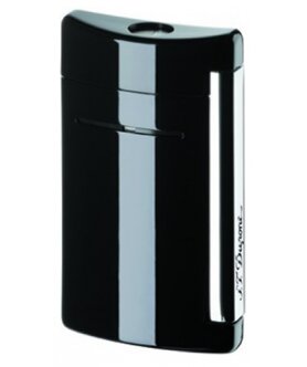 Briquet ST Dupont MiniJet Noir ténèbres Briquet ST Dupont MiniJet Noir ténèbres