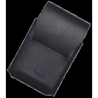 Etui briquet Ligne 2 ST Dupont cuir noir