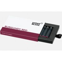Cartouche d'encre Montblanc ® Rouge Bordeaux