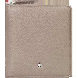 PORTEFEUILLE/PORTE-MONNAIE 4CC ZIPP&Eacute; MEISTERST&Uuml;CK SOFT GRAIN
