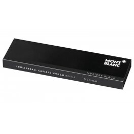 1 recharge pour Rollerball sans Capuchon (M) Mystery Black