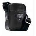 ST Dupont Petit Petit sac zippé cuir Carbon noir