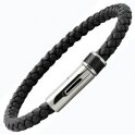 ROCHET - BRACELET LOCKER CUIR NOIR
