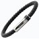ROCHET - BRACELET LOCKER CUIR NOIR