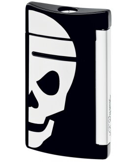 Briquet ST Dupont MiniJet White Skull Briquet ST Dupont MiniJet White Skull