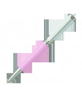 Mini-bille ST Dupont Liberté Laque Blanche et Rose Mini-bille ST Dupont Liberté Laque Blanche et Rose