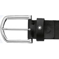 Ceinture Montblanc ovale palladiée et polie